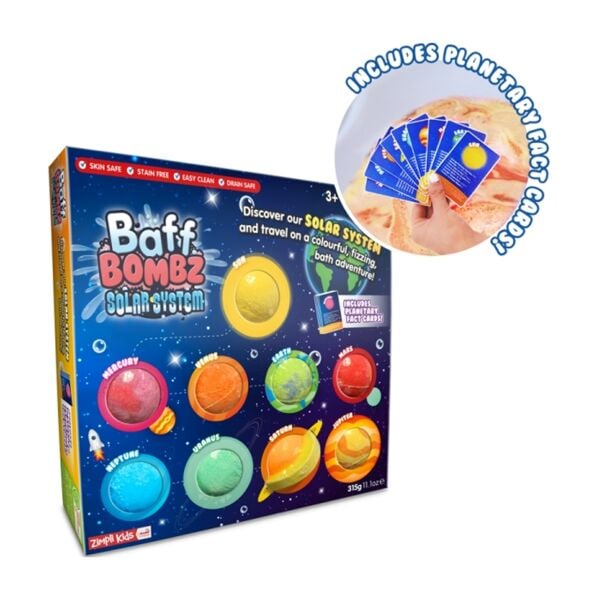 9lu Gezegenler Nem Topu Banyo Bombası Seti