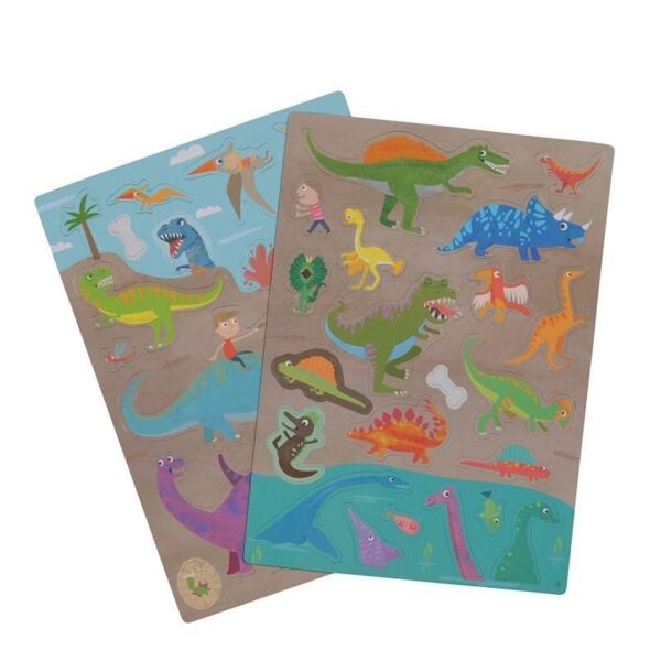 Tiger Tribe Mıknatıslı Set / Dino World    