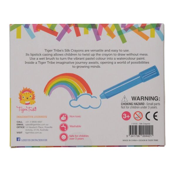 Tiger Tribe Pastel Boya Kalemi 8li