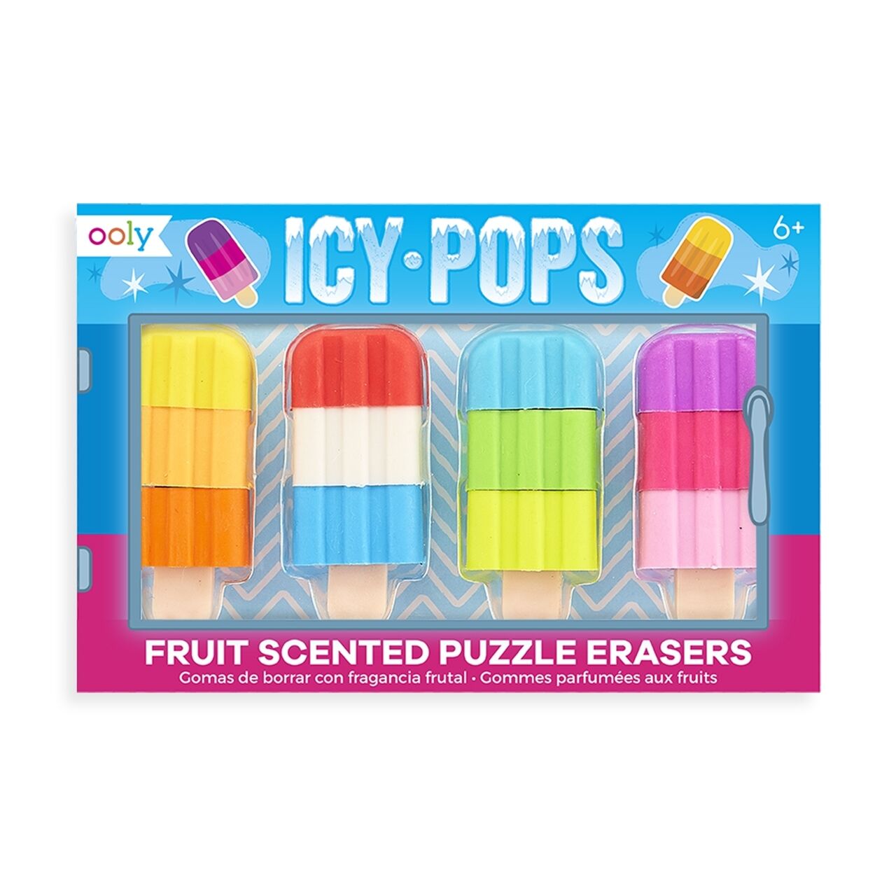 Ooly Icy Pops 4lü Kokulu Silgi Seti