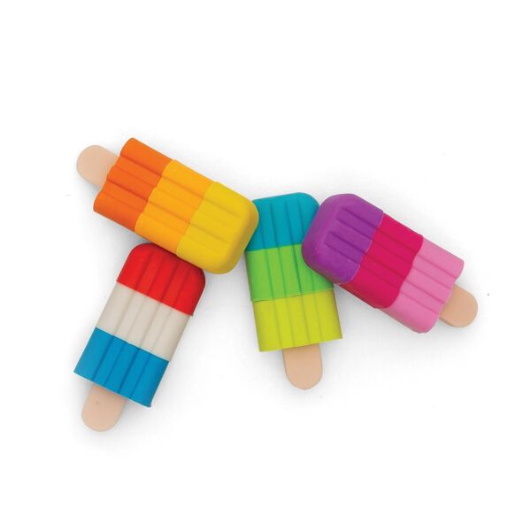 Ooly Icy Pops 4lü Kokulu Silgi Seti