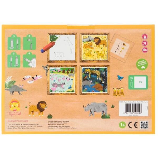 Tiger Tribe Sihirli Boyama / Safari Adventures