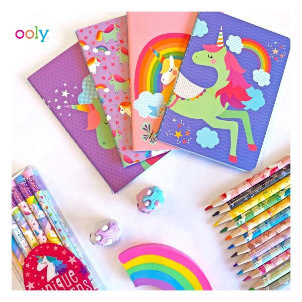Ooly Pocket Pal Mini 8li Defter Seti - Unique Unic