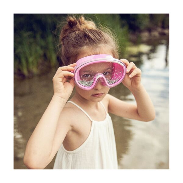 Bling2o Çocuk Deniz Gözlüğü - Bubble Gum Pink Disk