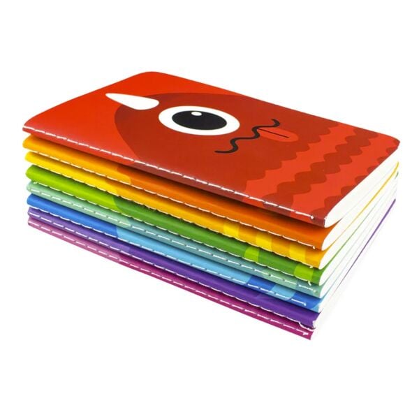 Ooly Pocket Pal Mini 8li Defter Seti - Monsters