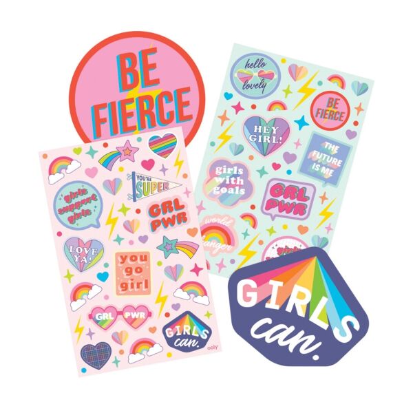Ooly Kokulu Sticker Seti - Girl Power