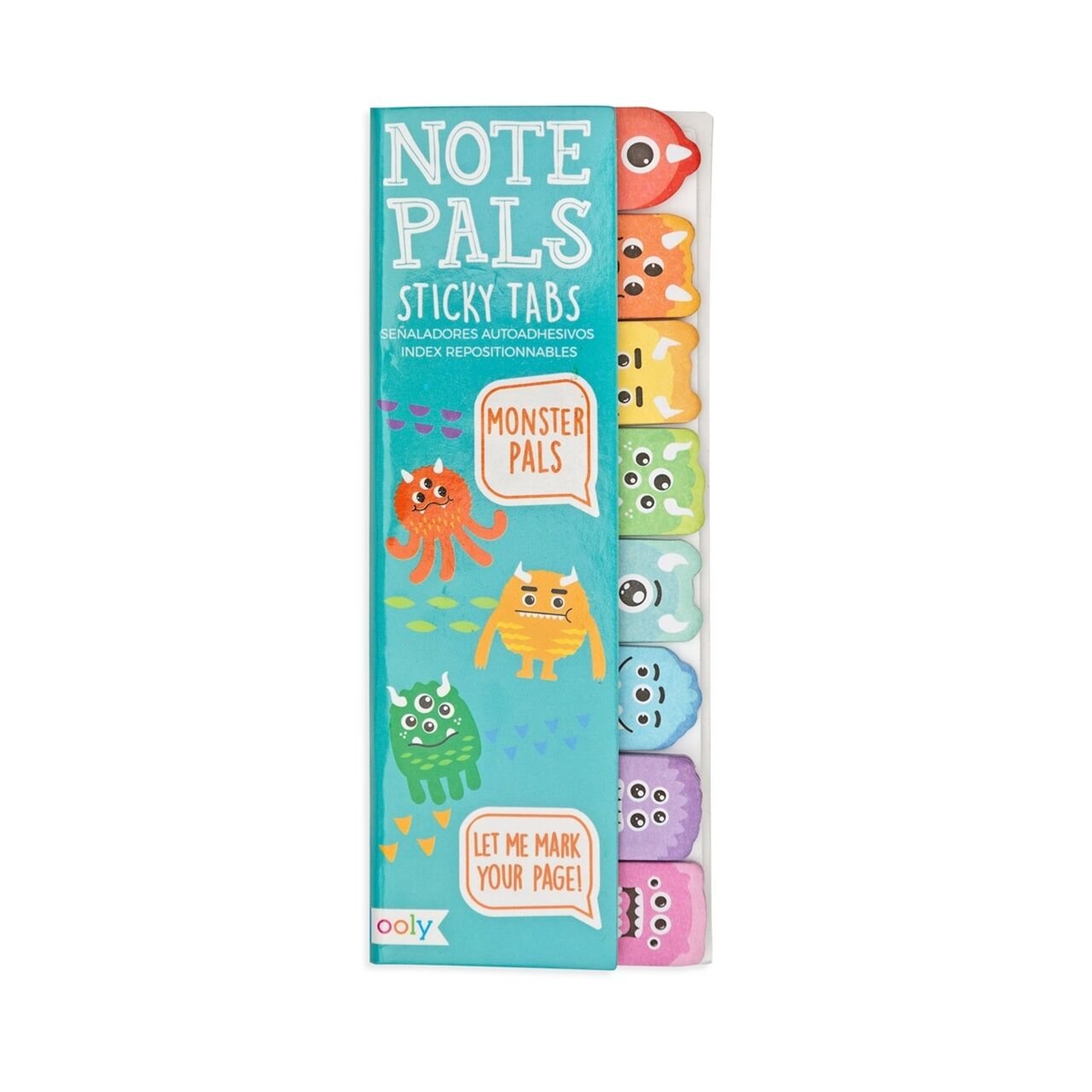 Ooly Note Pals Yapışkanlı Etiket Seti - Monster Pa