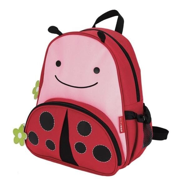 Emniyet Kemerli Sırt Çantası - Uğur Böceği