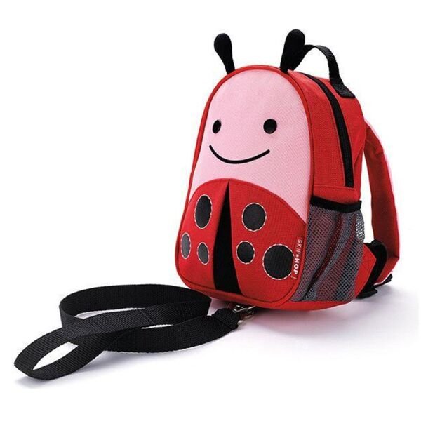 Emniyet Kemerli Sırt Çantası - Uğur Böceği