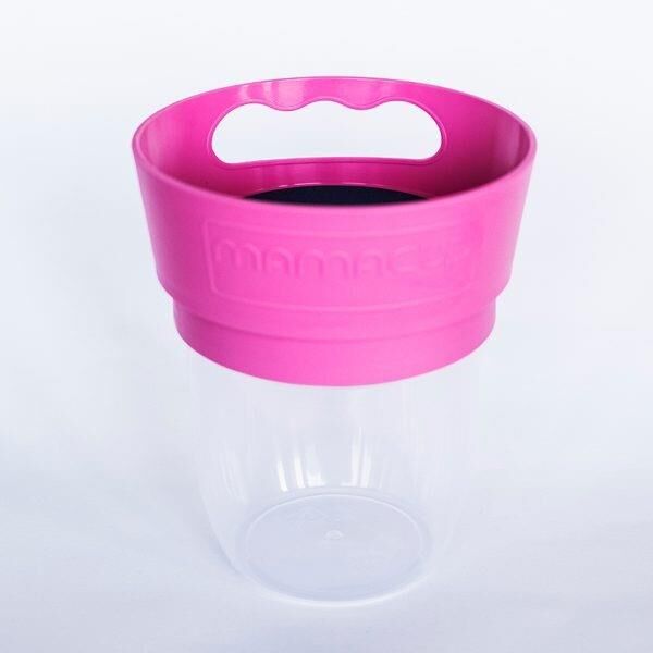 Mamacup Pembe Atıştırma Bardağı +Kapak