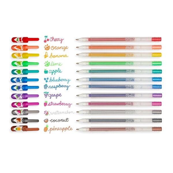 Yummy Yummy Kokulu Simli 12li Jel Kalem (2.0 mm)