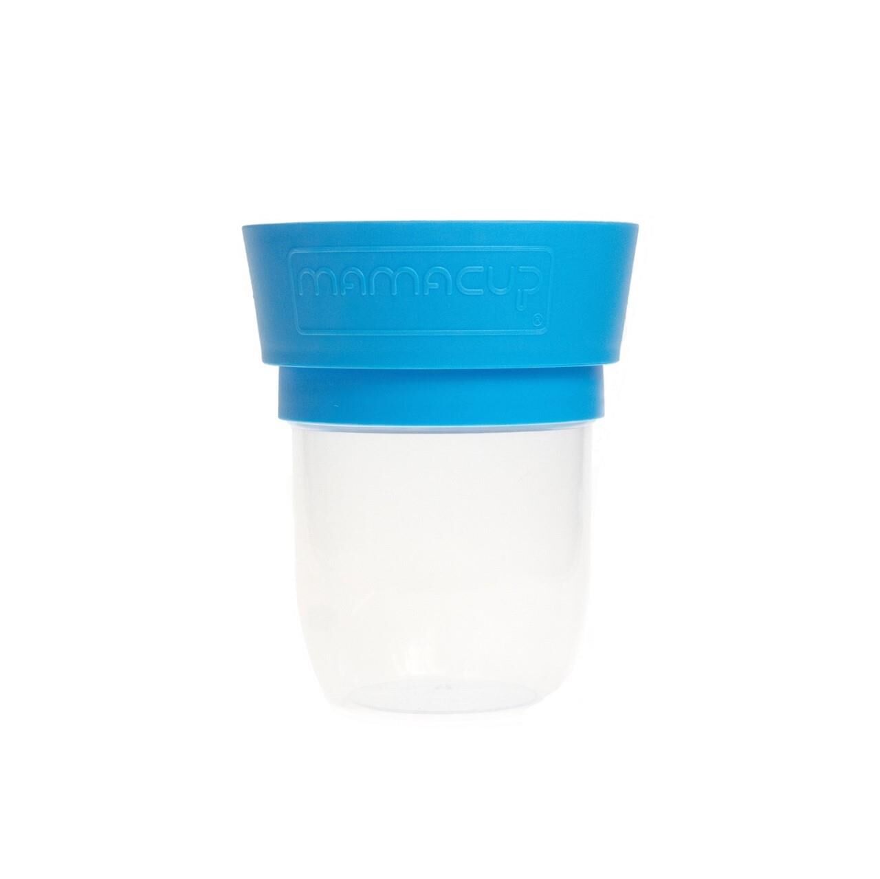 Mamacup Mavi Atıştırma Bardağı +Kapak