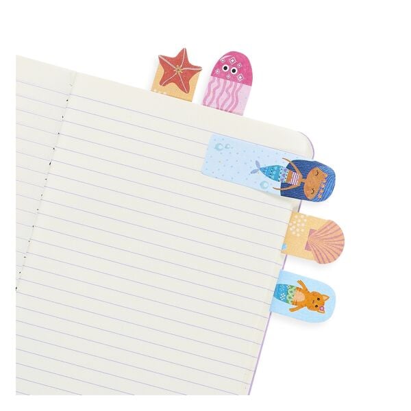 Ooly Note Pals Yapışkanlı Etiket Seti - Mermaid Ma