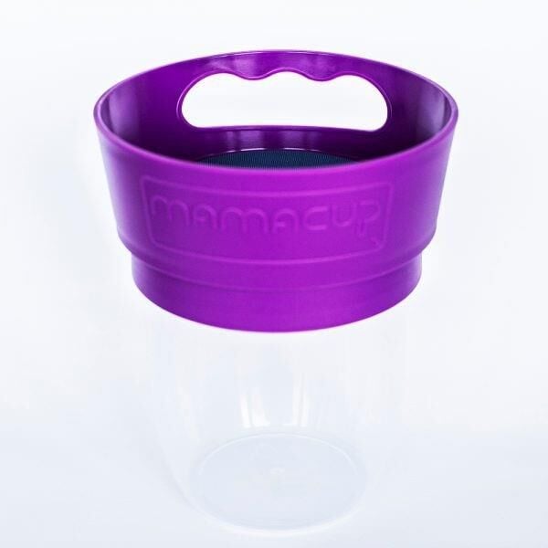 Mamacup Mor Atıştırma Bardağı +Kapak