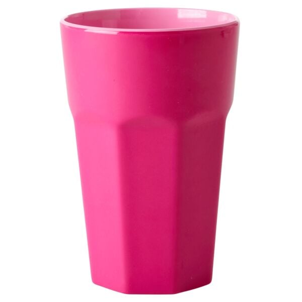Melamin Bardak Büyük Boy - Fuşya Two Tone