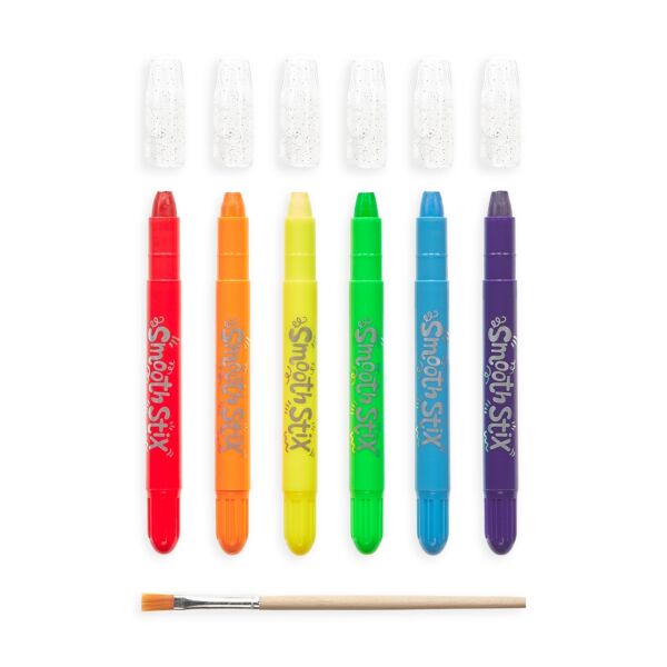 Ooly Smooth Stix Sulu Boya Efektli 6lı Jel Boya Ka