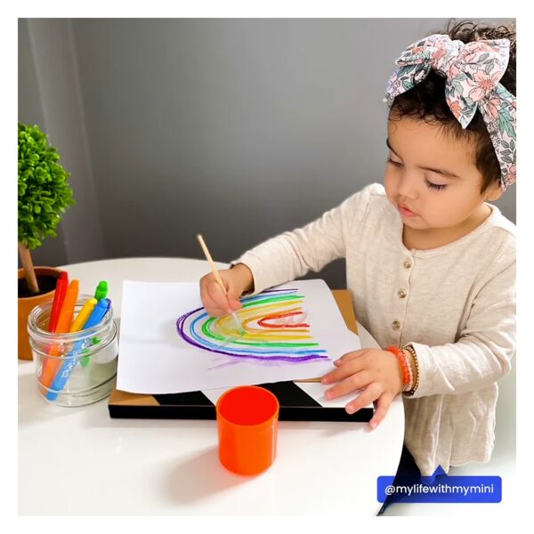 Ooly Smooth Stix Sulu Boya Efektli 6lı Jel Boya Ka