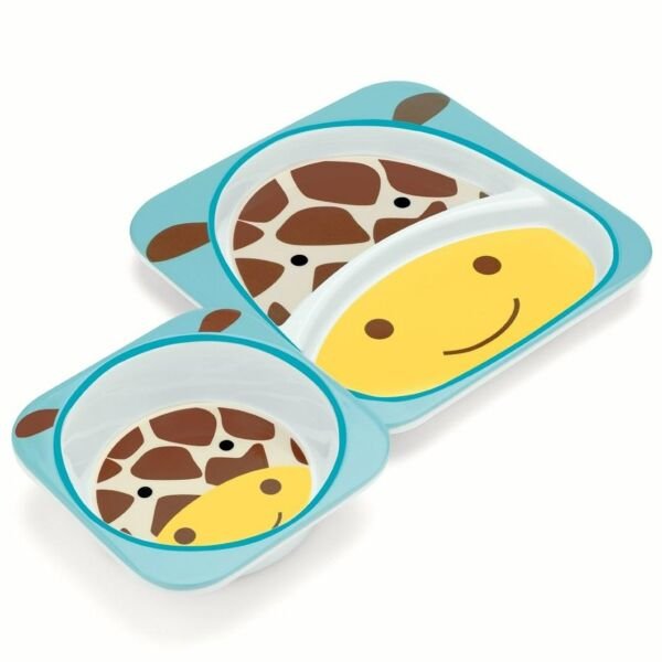 Skip Hop Tabak ve Kase Hediye Seti Zürafa