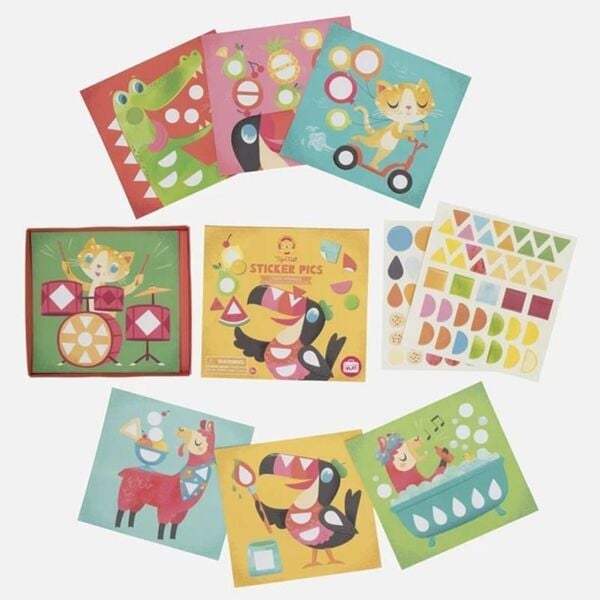 Tiger Tribe Sticker Seti / Crazy Animals