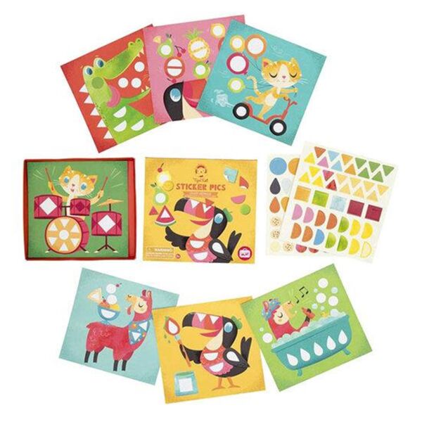 Tiger Tribe Sticker Seti / Crazy Animals