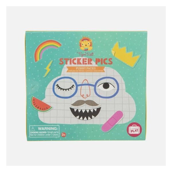 Tiger Tribe Sticker Seti / Funny Faces
