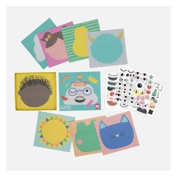 Tiger Tribe Sticker Seti / Funny Faces