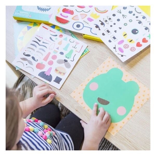 Tiger Tribe Sticker Seti / Funny Faces