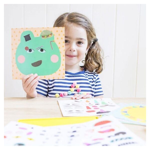 Tiger Tribe Sticker Seti / Funny Faces