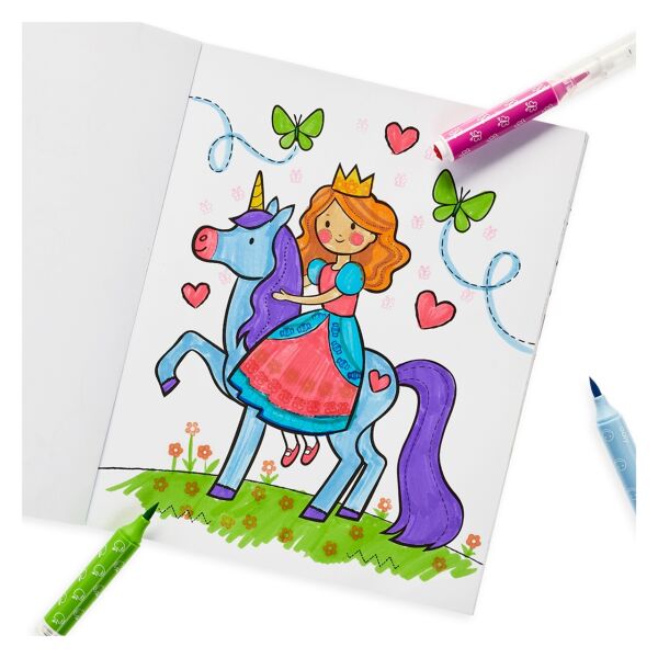 Ooly Stampables Kokulu Çift Uçlu 18’li Keçeli Kale