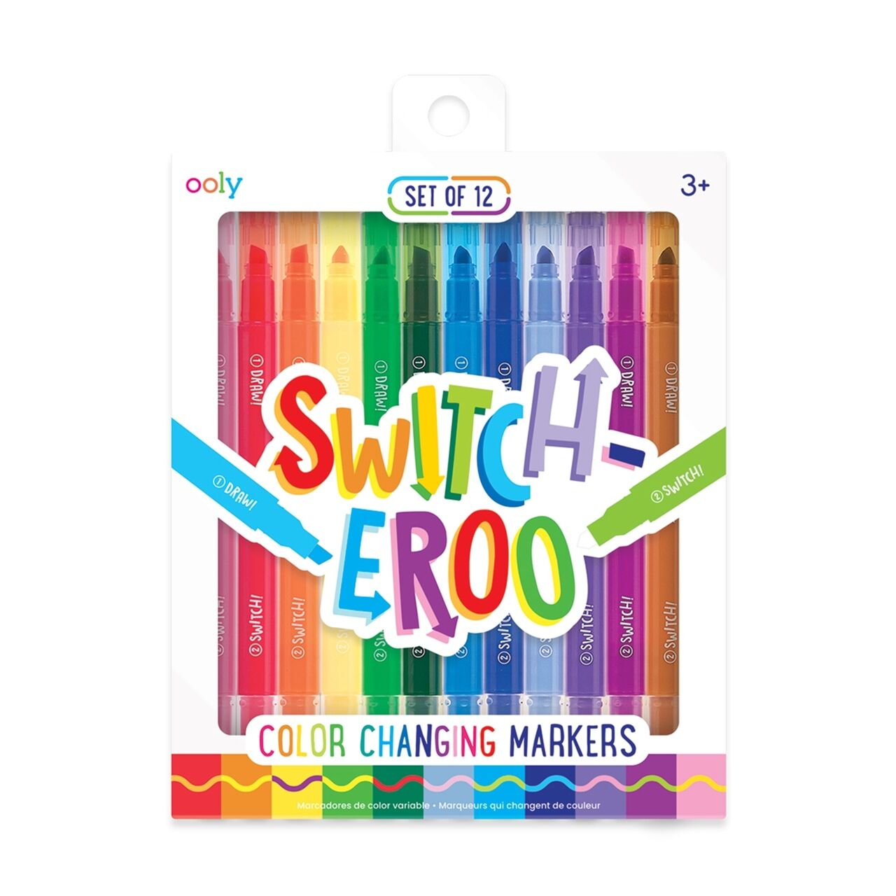 Switch-eroo Renk Değiştiren 12’li Keçeli Kalem