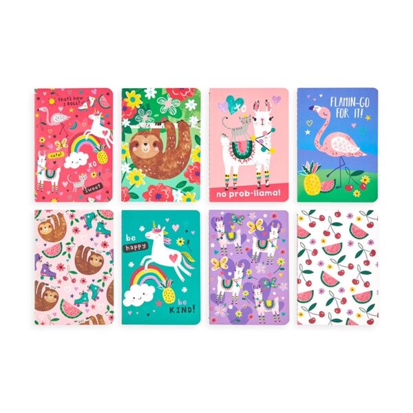 Ooly Pocket Pal Mini 8li Defter Seti - Funtastic F