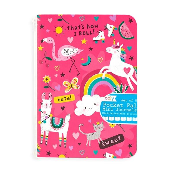 Ooly Pocket Pal Mini 8li Defter Seti - Funtastic F