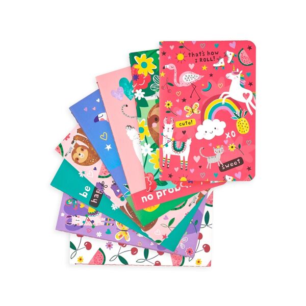 Ooly Pocket Pal Mini 8li Defter Seti - Funtastic F