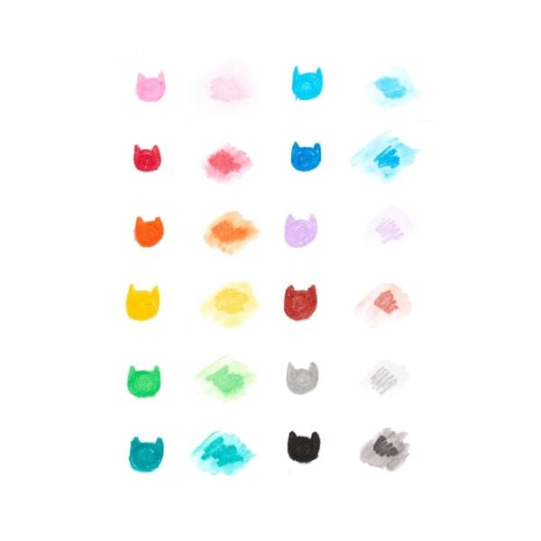 Ooly Cat Parade Sulu Boya Efektli 12li Jel Boya Ka