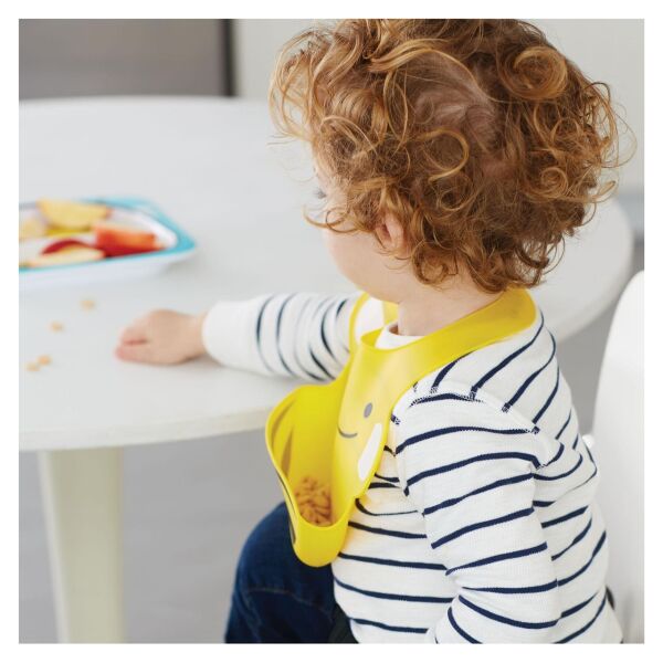 Skip Hop Zoo Silikon Önlük Arı