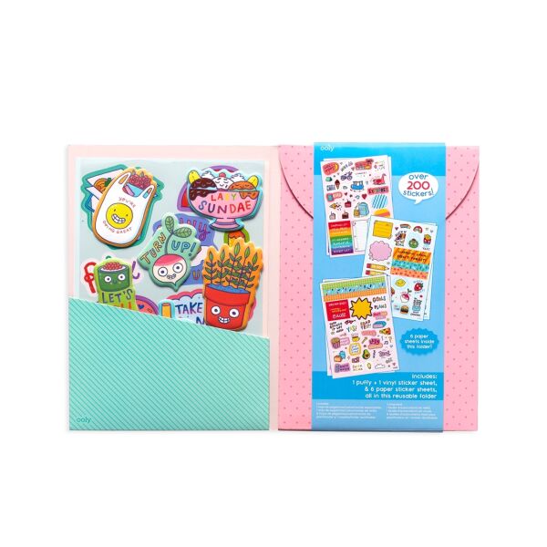 Ooly Çıkartma Seti Quirky Fun