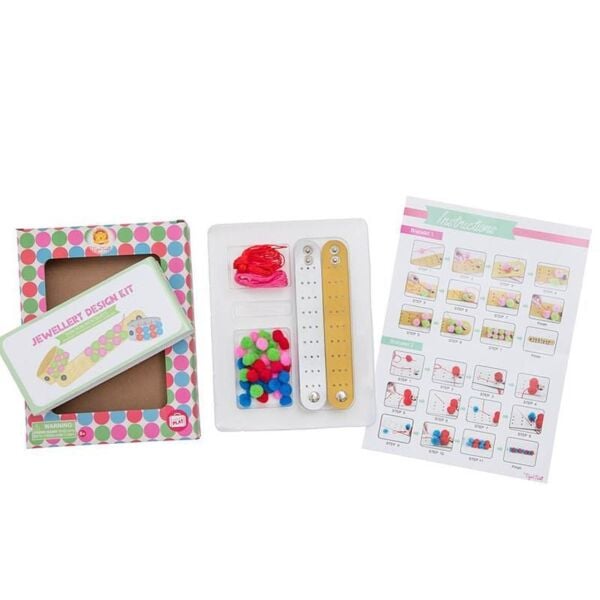 Tiger Tribe Takı Tasarım Seti / Pom Pom Bracelets