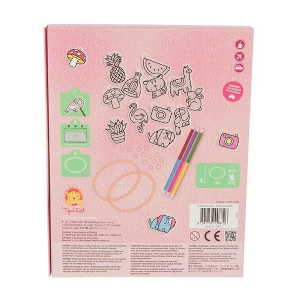 Tiger Tribe Kağıt Takı Yap Seti / Charm Bracele   