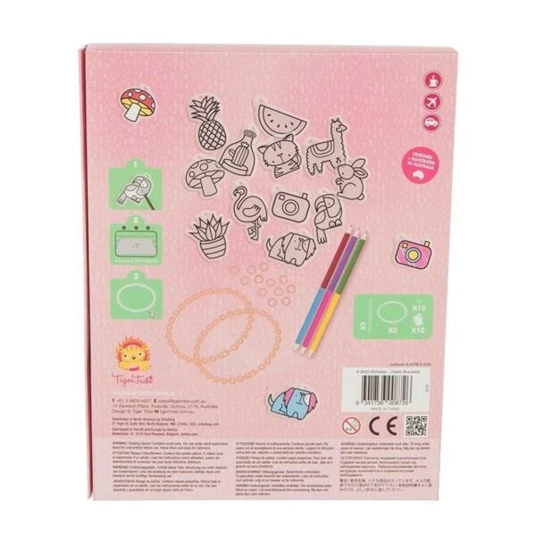 Tiger Tribe Kağıt Takı Yap Seti / Charm Bracele   