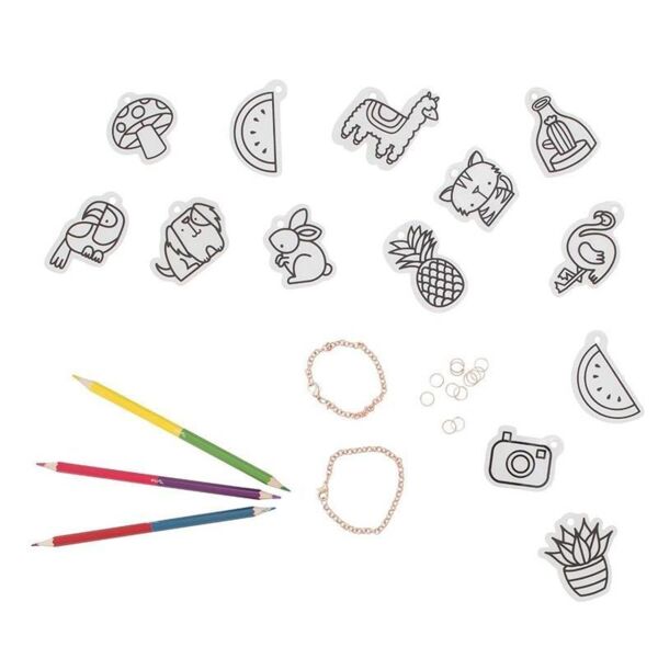 Tiger Tribe Kağıt Takı Yap Seti / Charm Bracele   