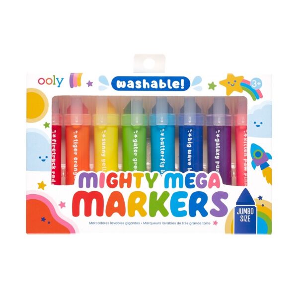 Ooly Mighty Mega Jumbo 8’li Keçeli Kalem