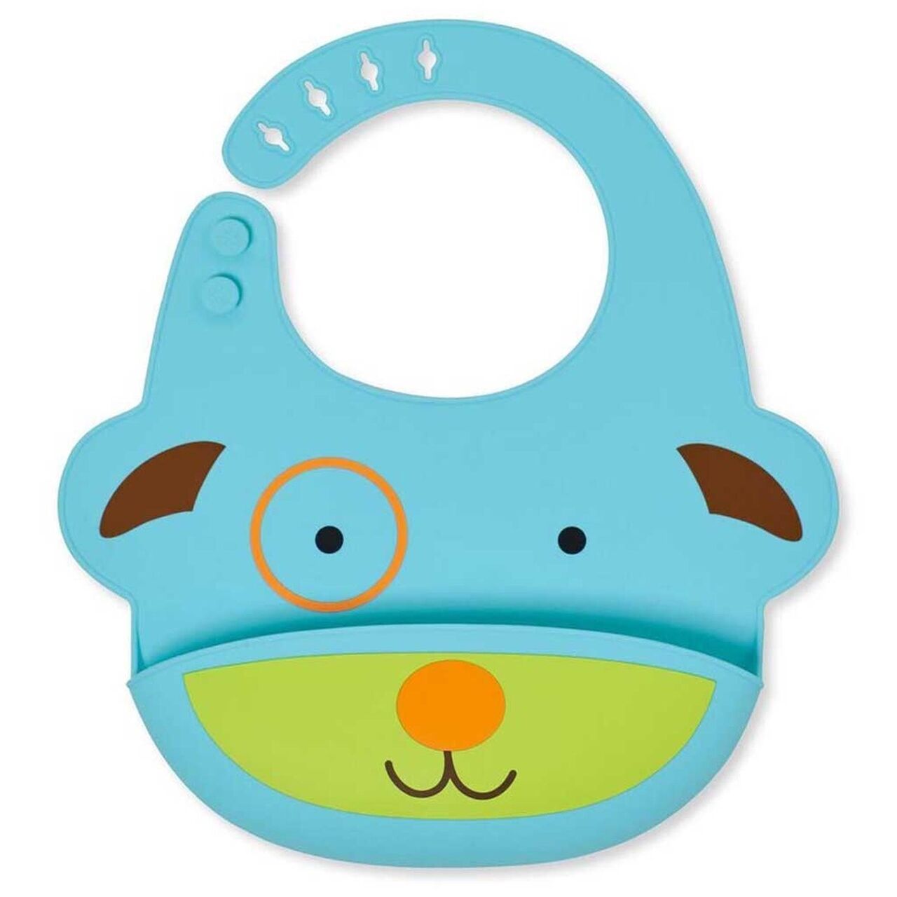 Skip Hop Zoo Silikon Önlük Köpek