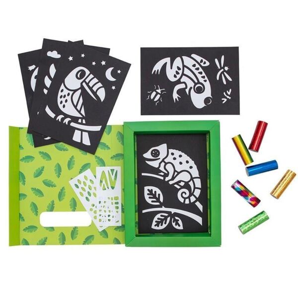 Tiger Tribe Folyo Boyama / Rainforest    