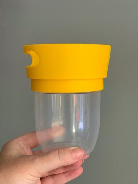 Mamacup Sarı Atıştırma Bardağı +Kapak