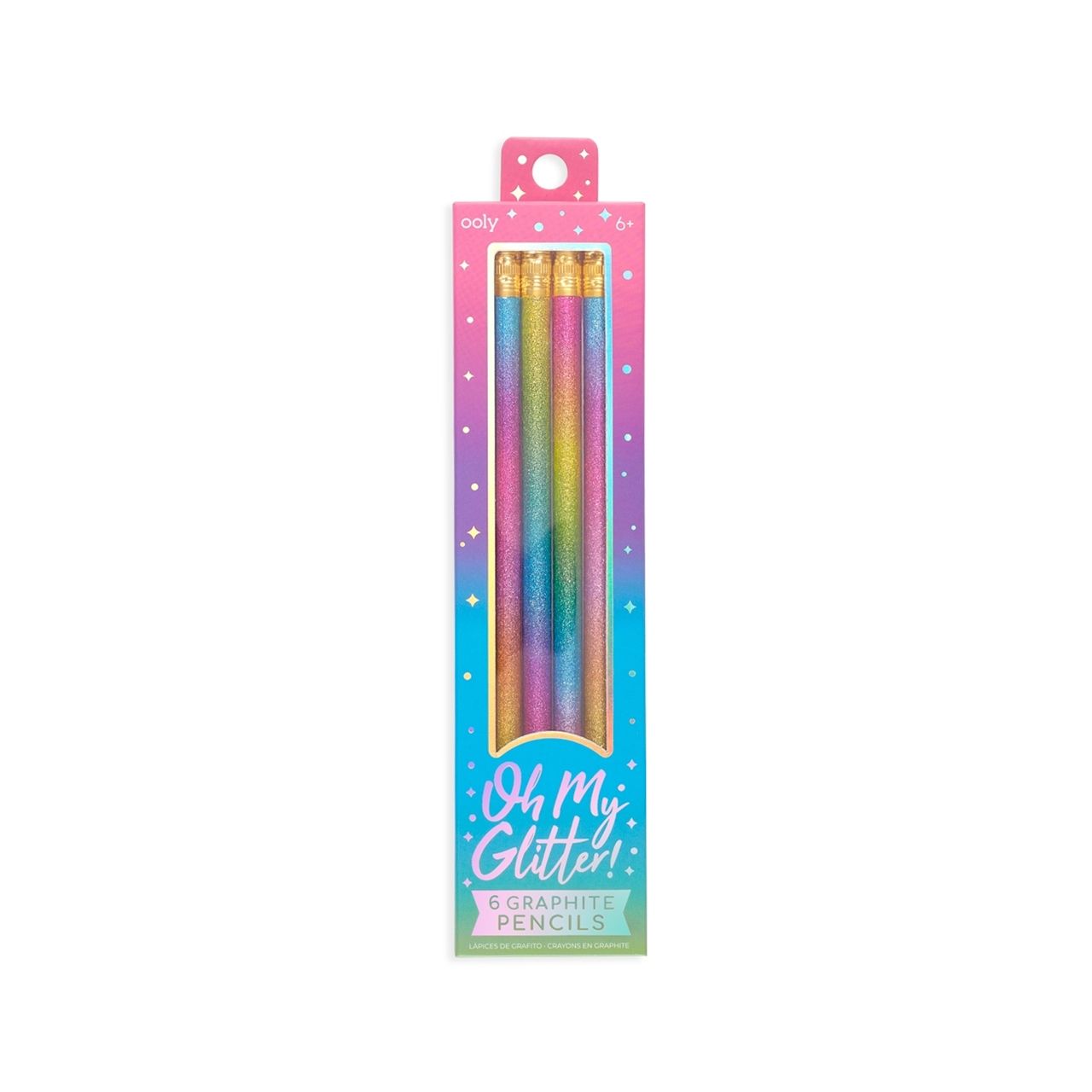 Ooly Oh My Glitter 6lı Kurşun Kalem Seti