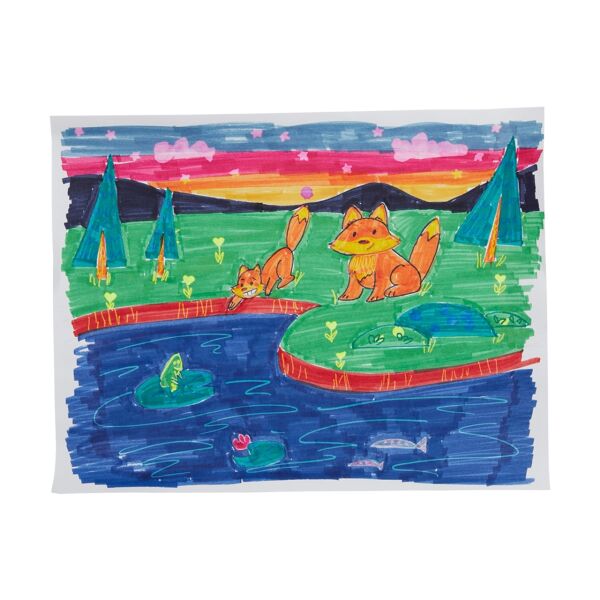 Ooly Stamp A Doodle Çift Uçlu 12’li Keçeli Kalem