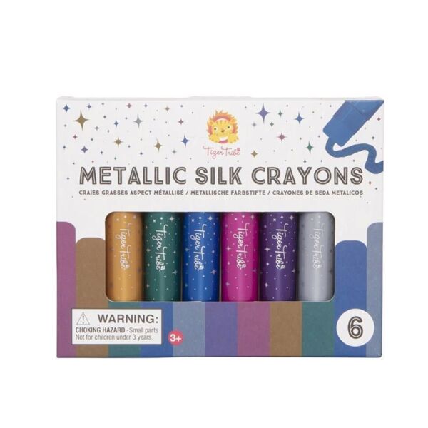 Tiger Tribe 8’li Metalik Pastel Boya Kalemi