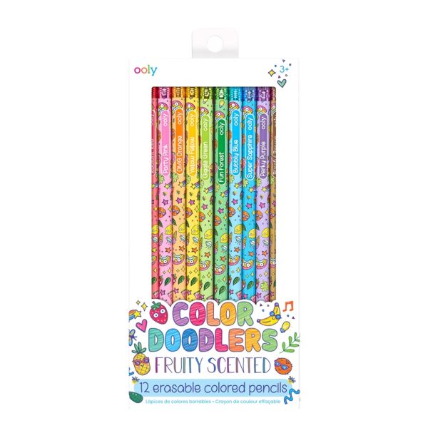 Ooly Color Doodlers Kokulu Silinebilir 12li Renkli