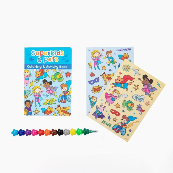 Ooly Mini Traveler Boyama & Aktivite Çantası - Sup