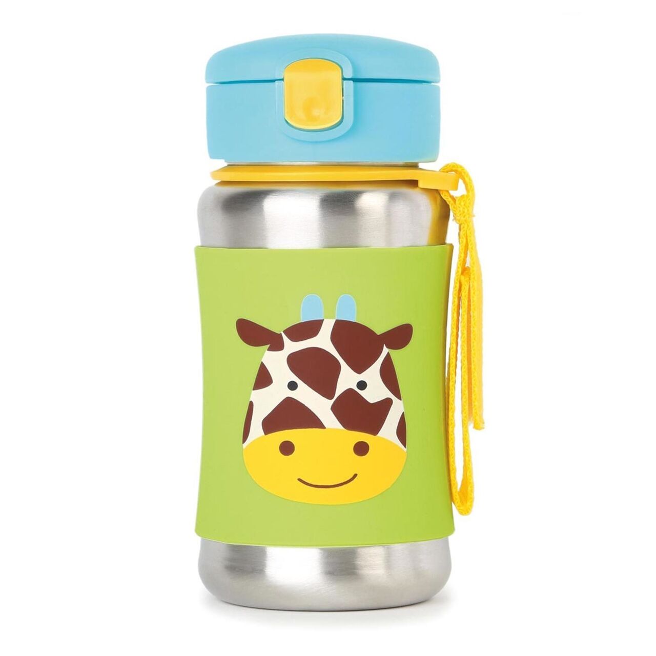 Skip Hop Pipetli Paslanmaz Çelik Suluk - Zürafa